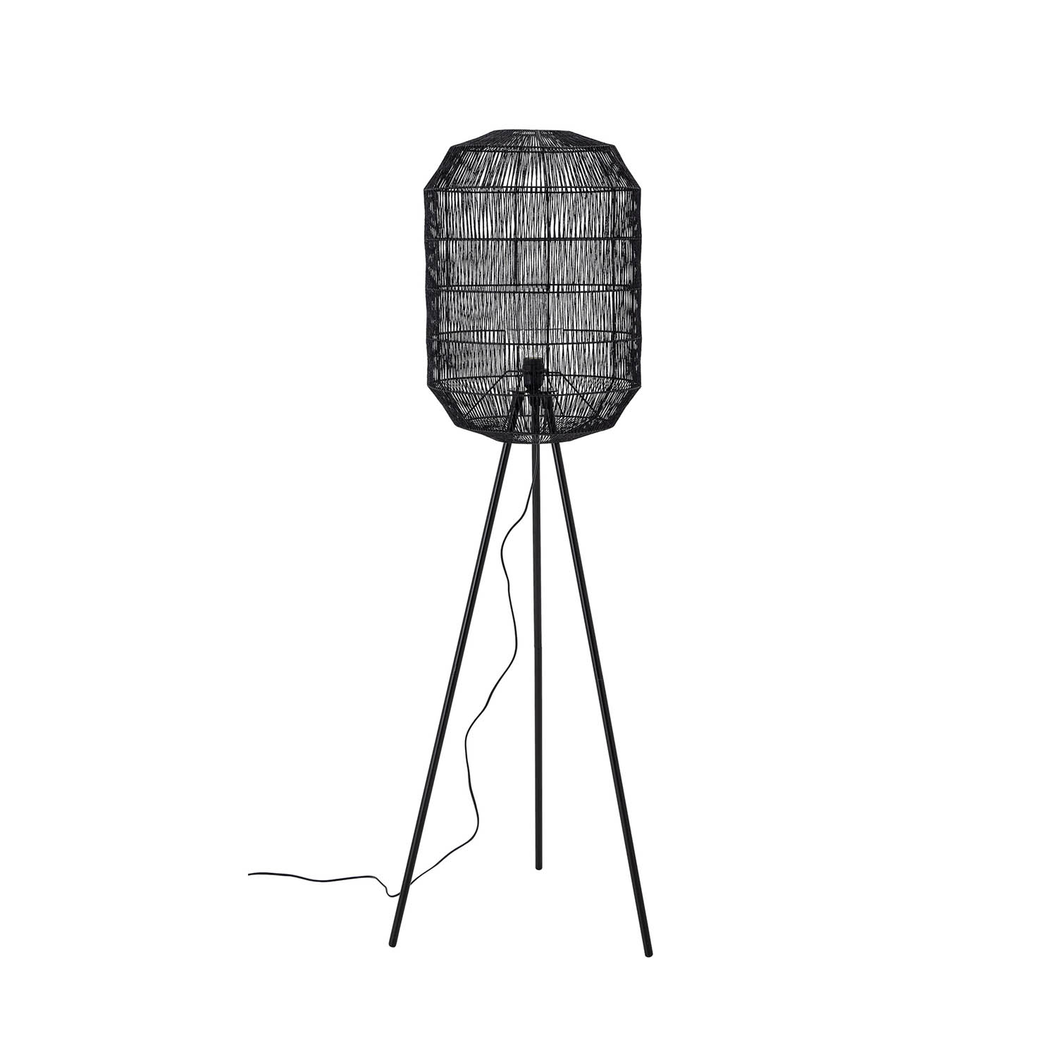 Bloomingville Gulvlampe - Sort Metal