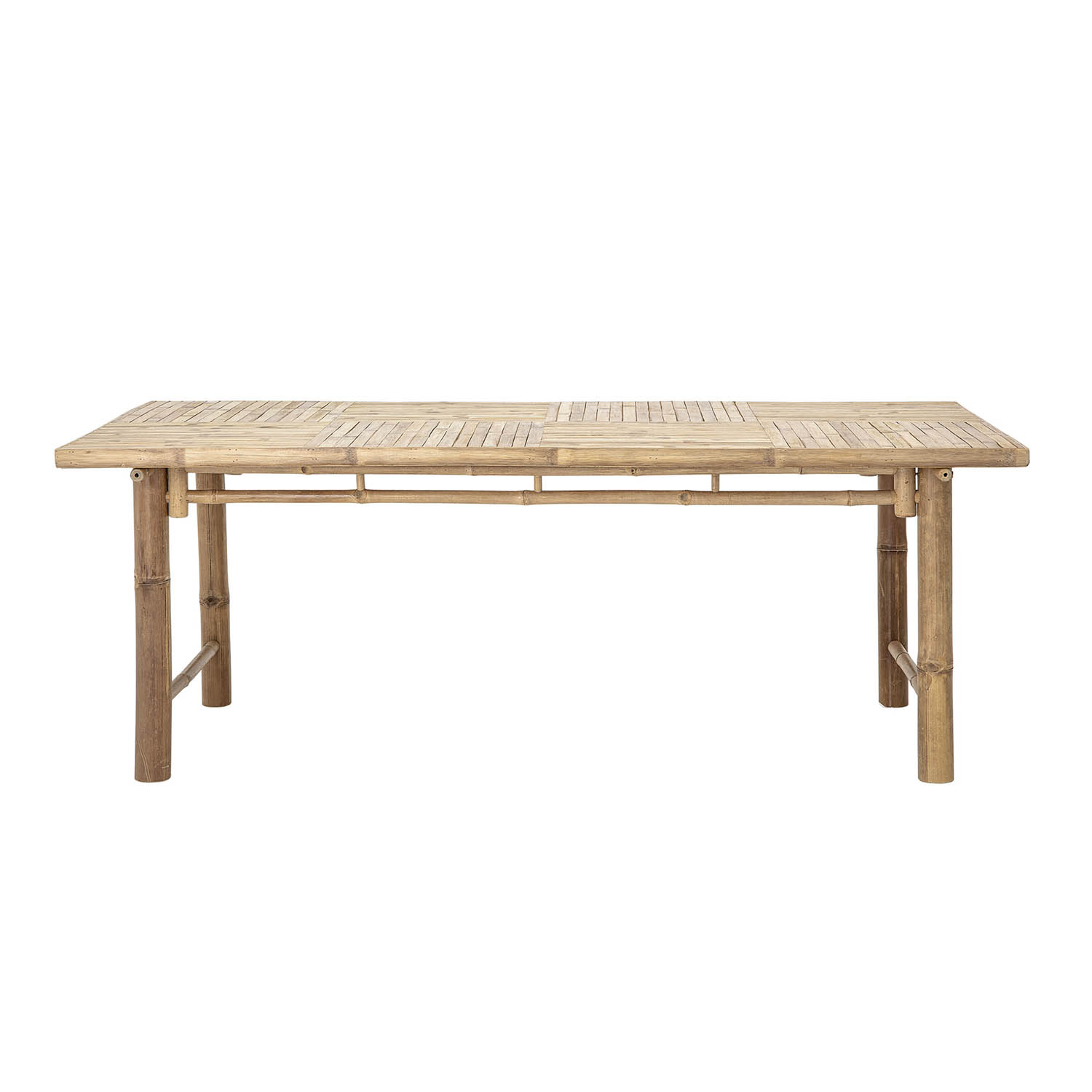 Bloomingville Rektangulær Sole Spisebord - Natur Bambus (200X100) Havemøbler