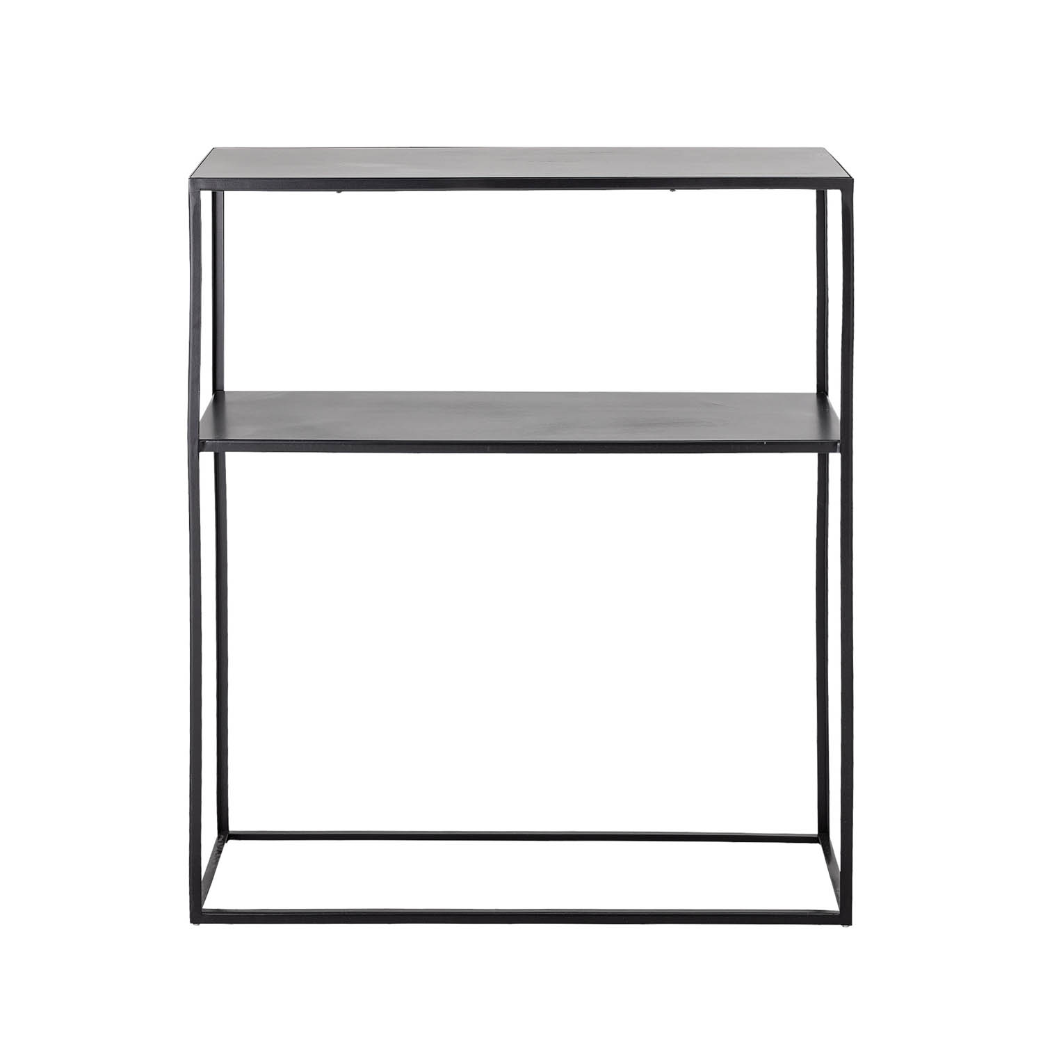 Bloomingville Rektangulær Gloria Konsolbord M. 1 Hylde I Sort Mdf - Sort Metal Entré