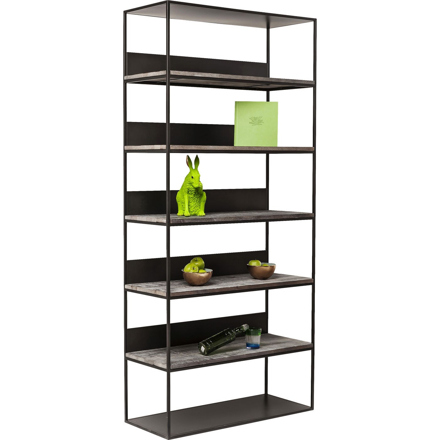 Super fed nero reol i industrielt look fra kare design Fede reoler