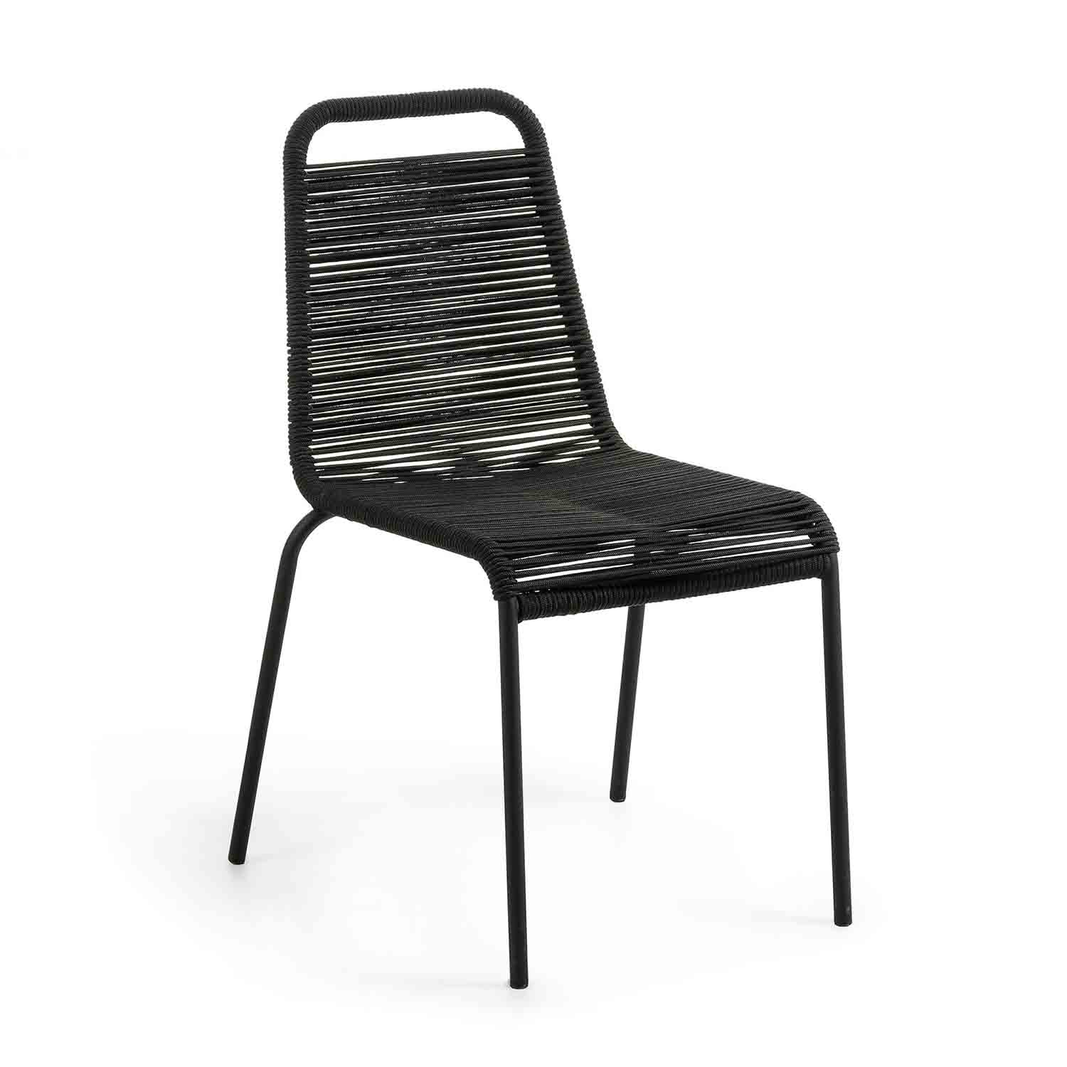Venture Design Havesæt, M. Rives Bord (200X100) Og 6 Copacabana Stole, M. Armlæn - Akacie/Alu