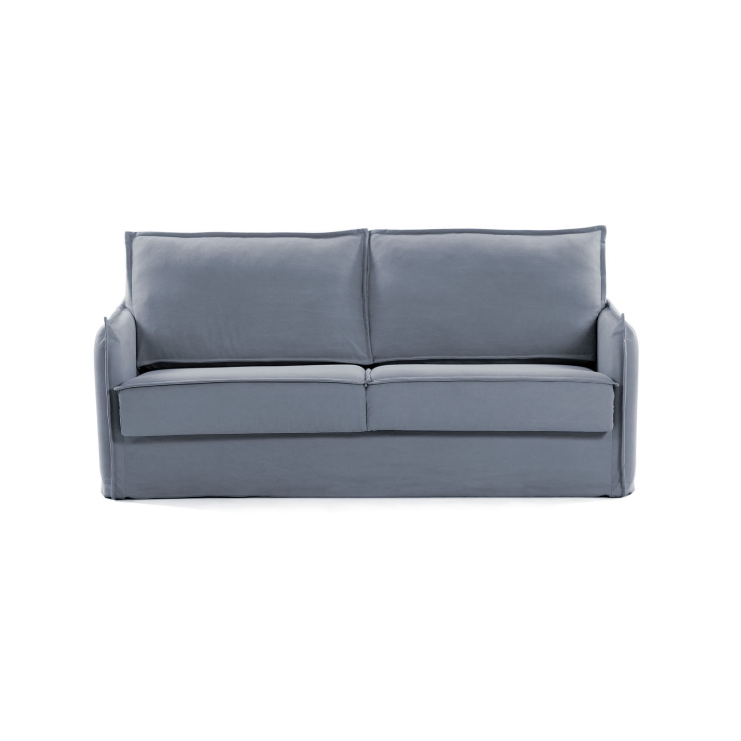 Laforma Samsa Sovesofa - Blå Stof Og Metal (182X95-220) Dagligstue