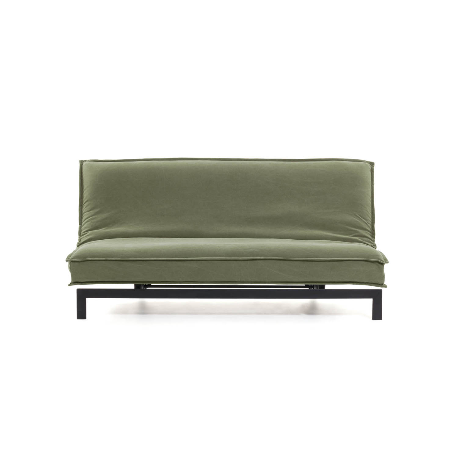 Laforma Eveline Sovesofa - Grøn Stof Og Metal Laforma Eveline Sovesofa - Grøn Stof Og Metal