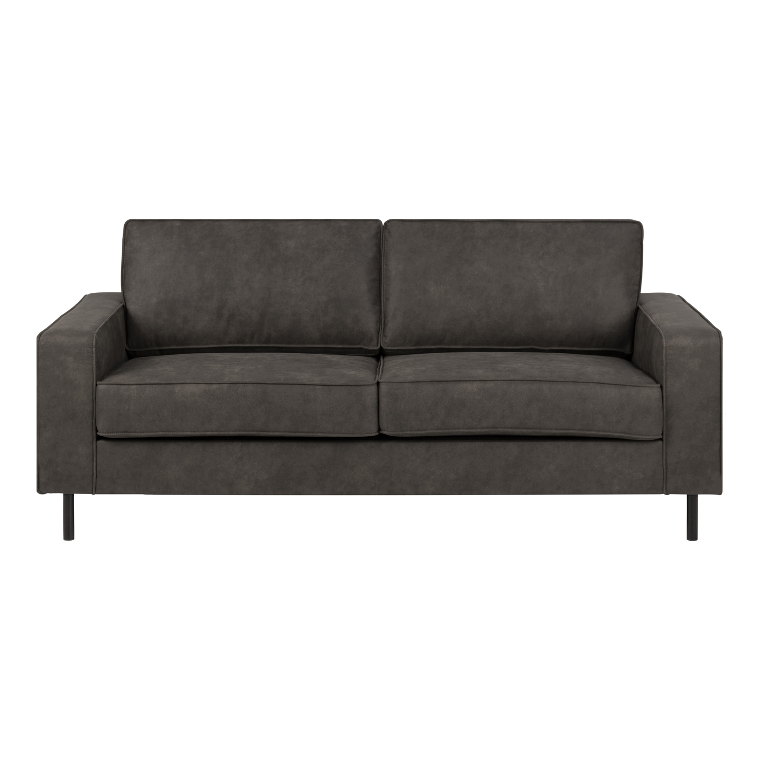 Act Nordic Jesolo 2, 5 Pers. Sofa - Antracitgrå Stof Og Sort Metal