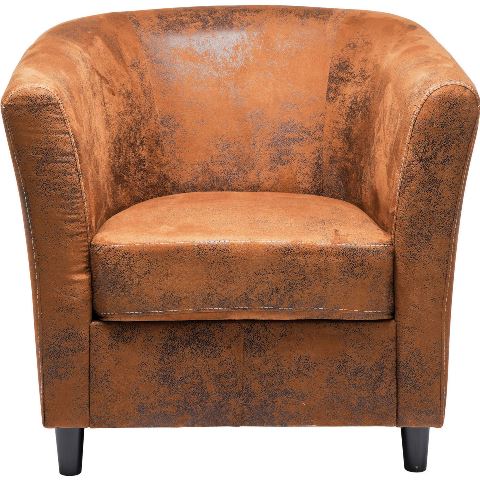 Kare Design Africano Vintage Lænestol - Brunt Polyester
