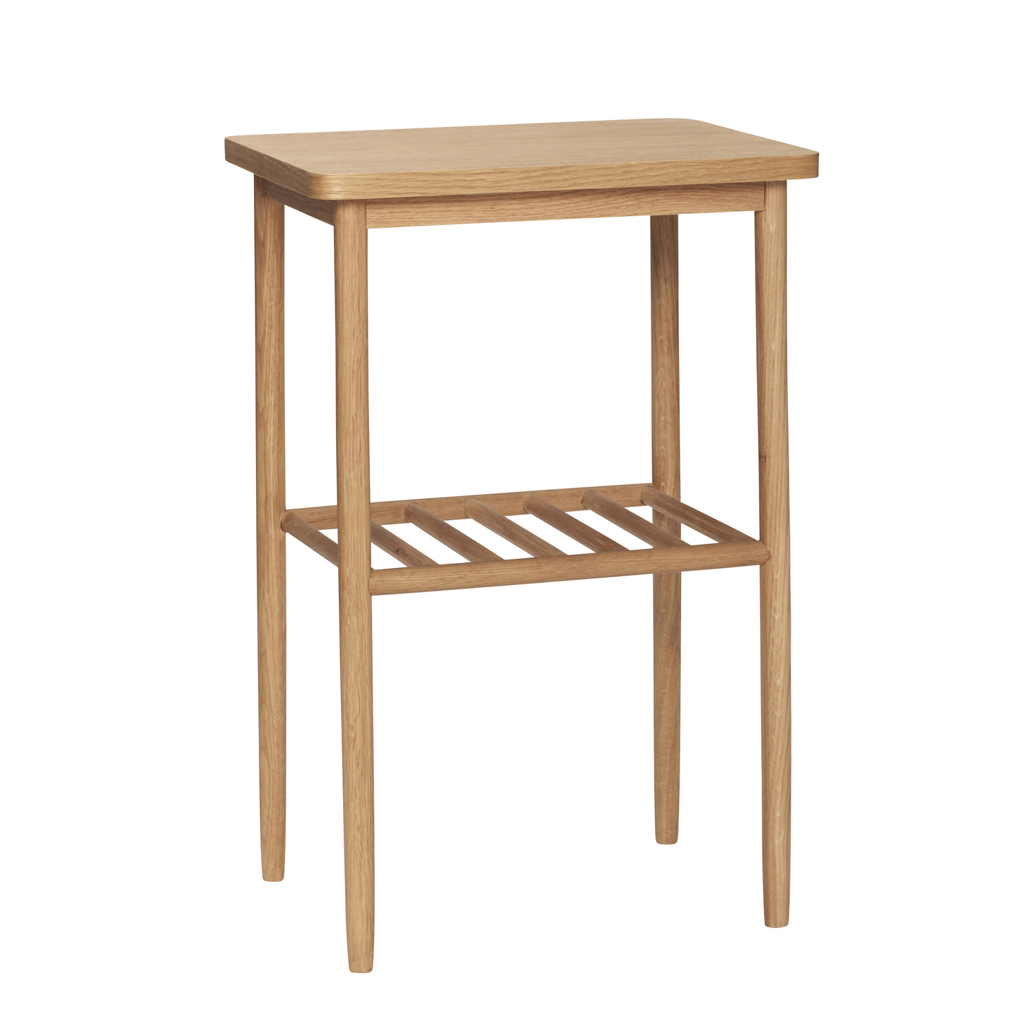 Hübsch Konsolbord - Natur Egetræ, M. 1 Hylde Entré