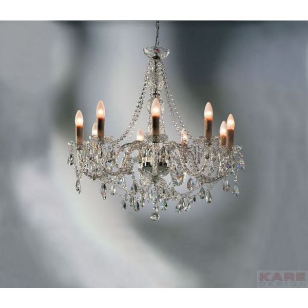 Kare Design Gioiello Crystal Lysekrone - Metal