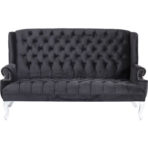 Kare Design Kare Design Barocco 3 Pers. Sofa - Sort Stof Kare Design