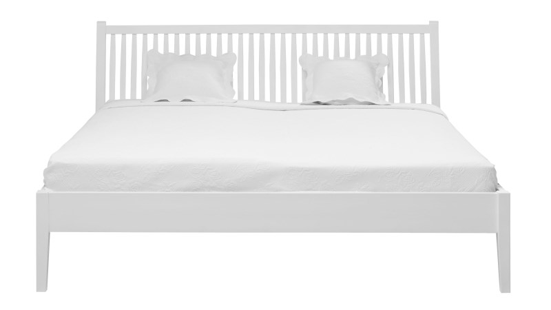 Valentine hvid seng, 160 x 200 cm sengerammer 160x200 bobo Spisebord rundt