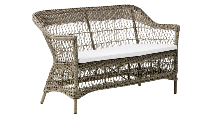 Sika Design Sika Design Charlot 2 Pers. Havesofa - Artfibre Inkl. Hynde Havemøbler