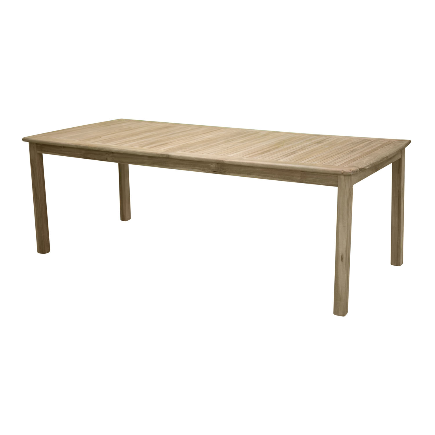 Venture Design Rektangulær Kenya Havebord - Natur Teaktræ (220X100) Havemøbler