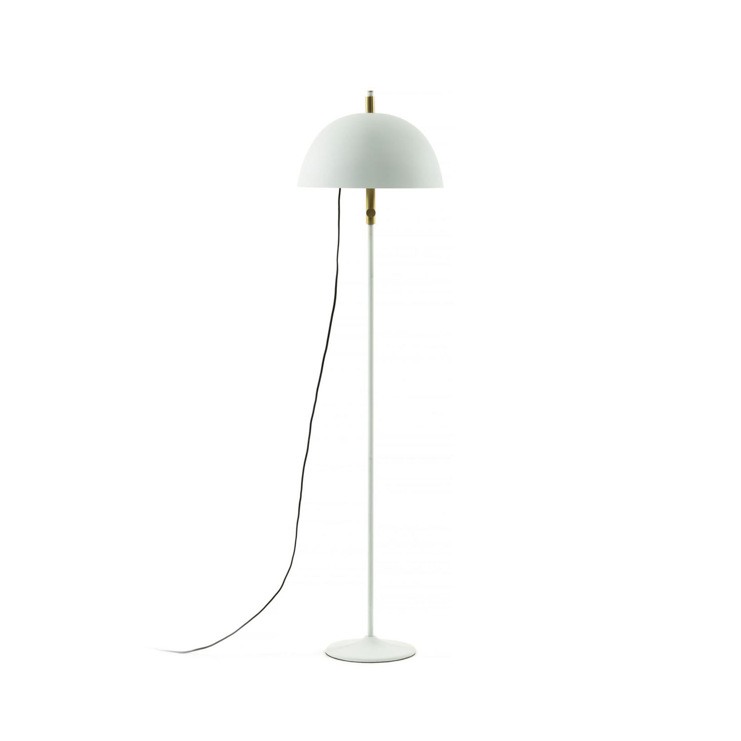 Laforma Sisina Gulvlampe - Guld Og Hvid Metal
