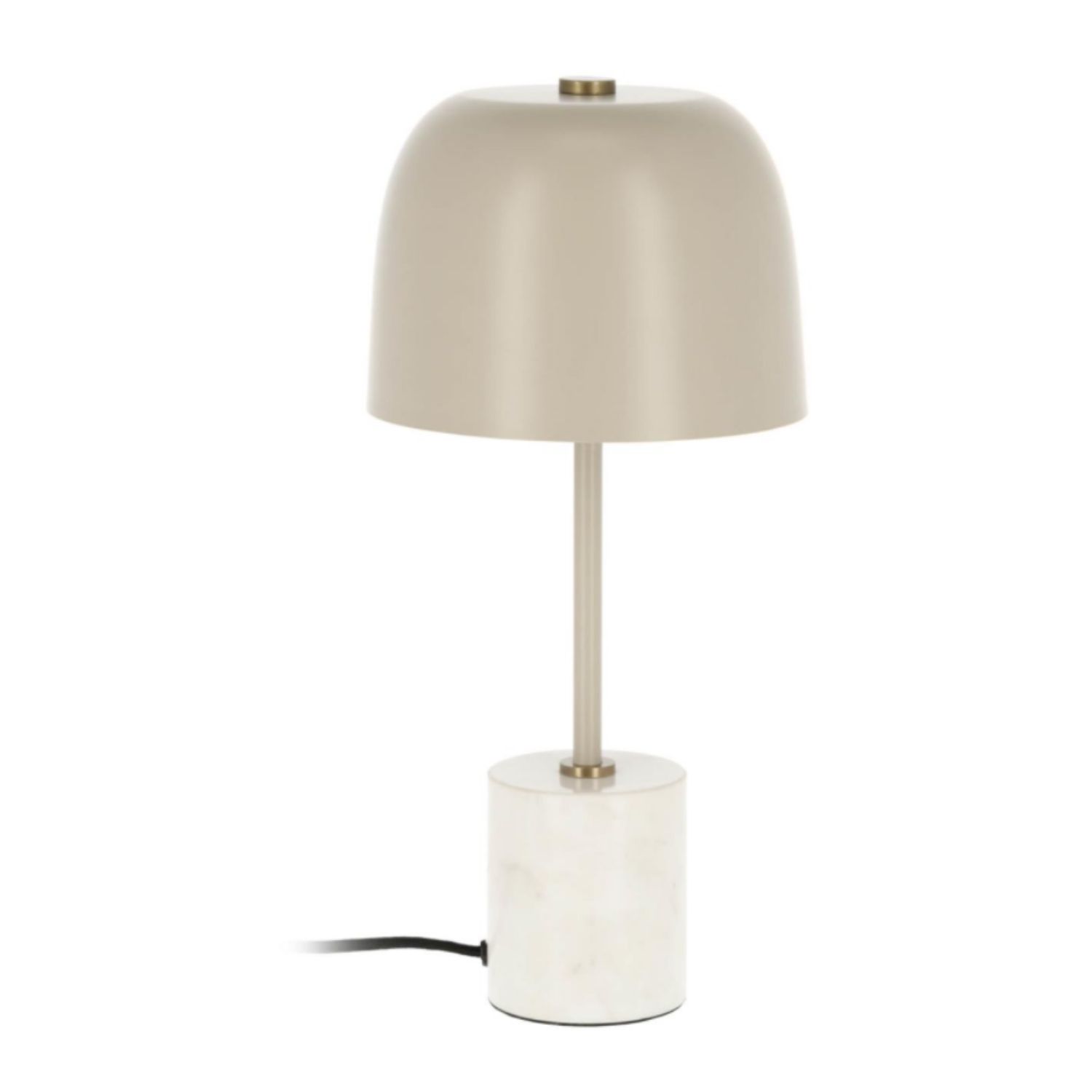 Laforma Laforma Alish Bordlampe - Beige Marmor Og Metal Belysning