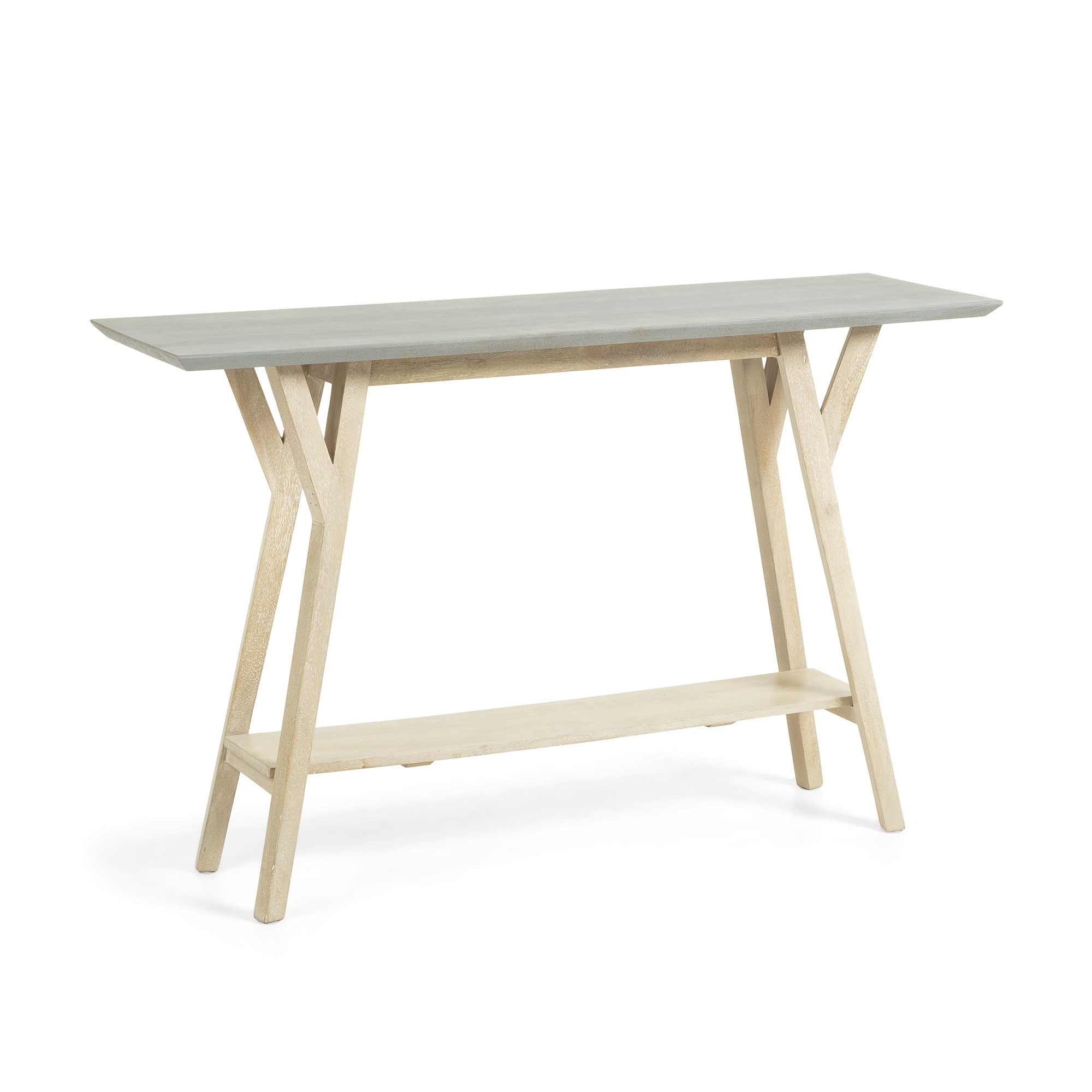 Laforma Satya Konsolbord - Natur Mangotræ, Rektangulær (125X40) Entré