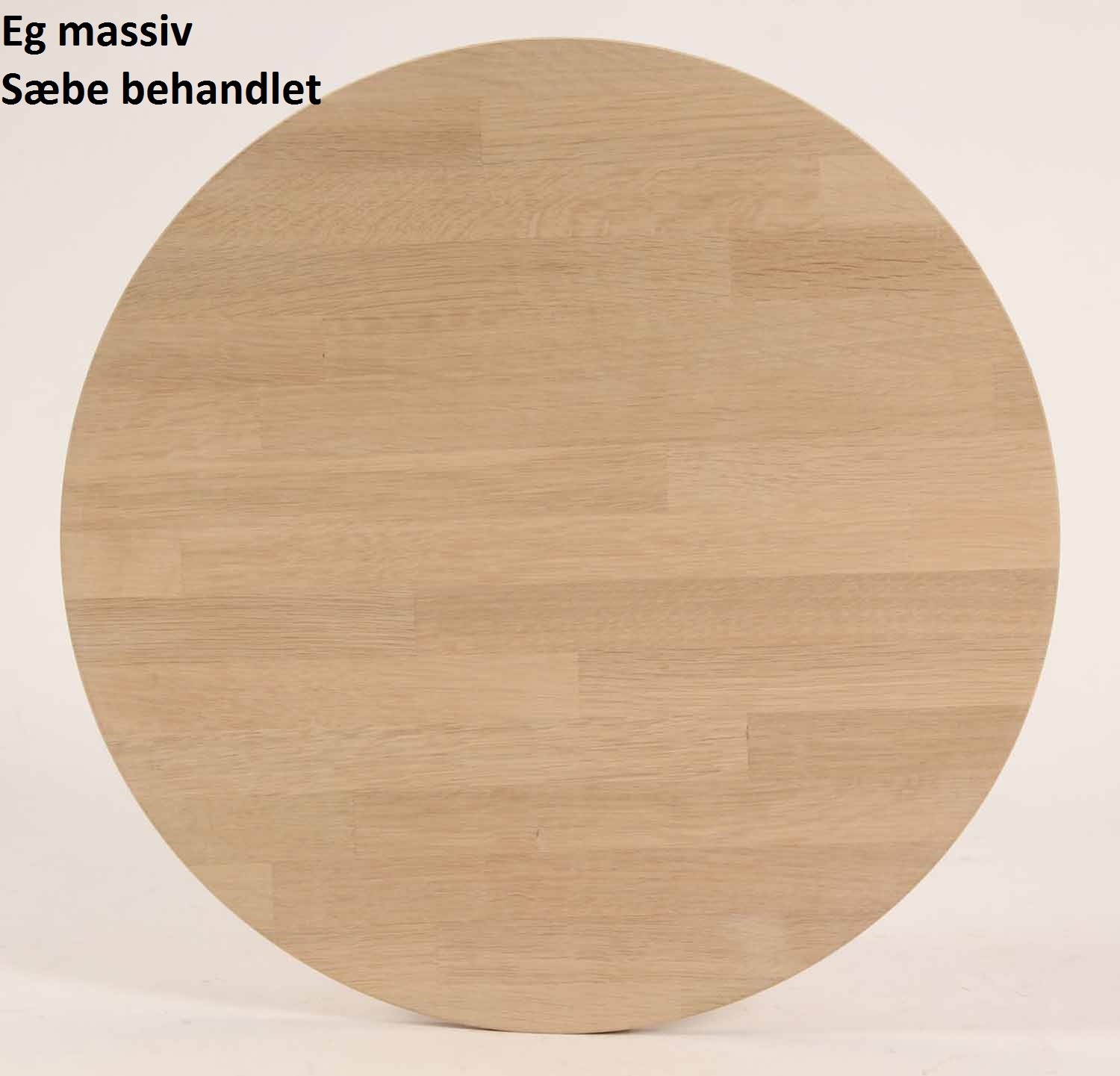 Furbo Rektangulær Spisebord - Massiv Behandlet Eg Og Sort Metal (100X60) Sæbe Eg Spisestue