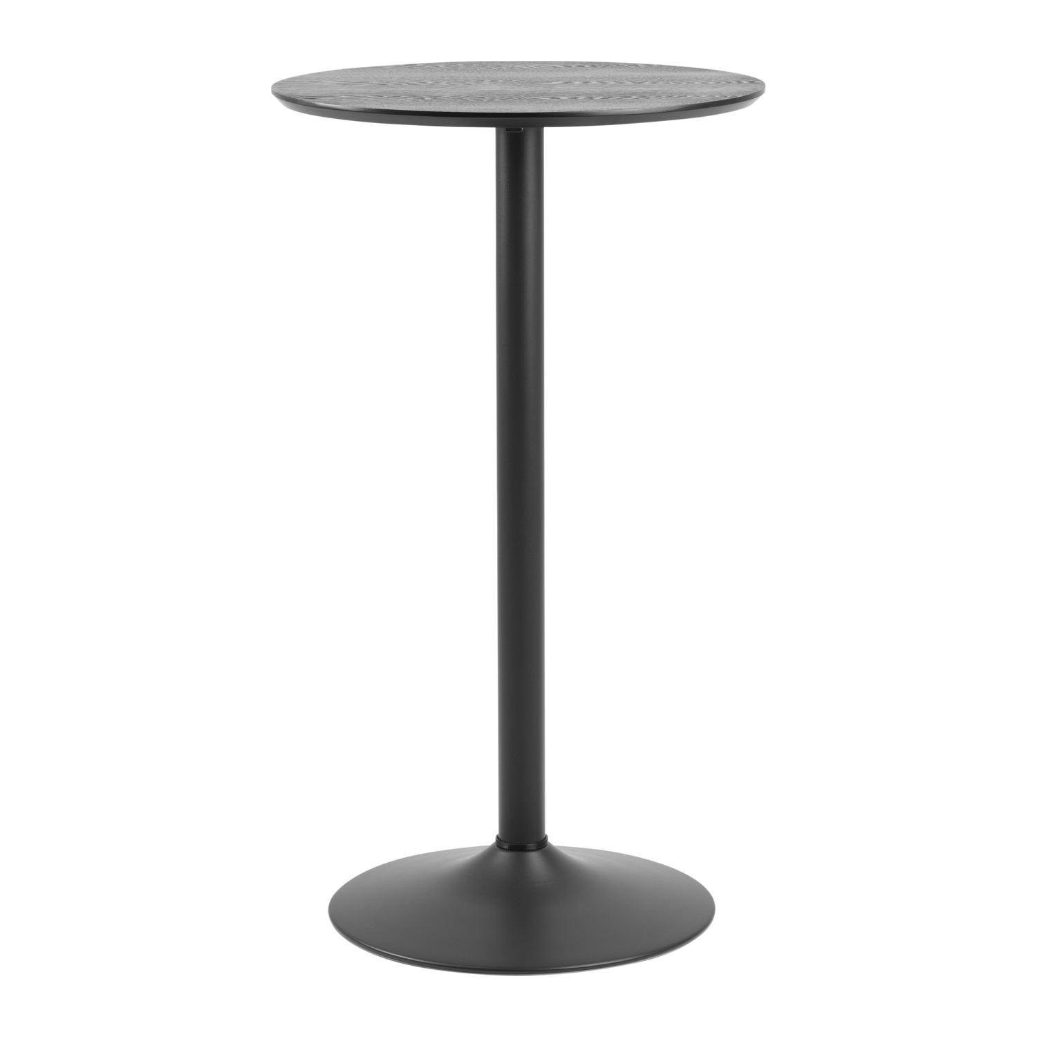 Act Nordic Act Nordic Ibiza Rund Barbord - Sort Asketræsfiner Og Metal (Ø60) Dagligstue