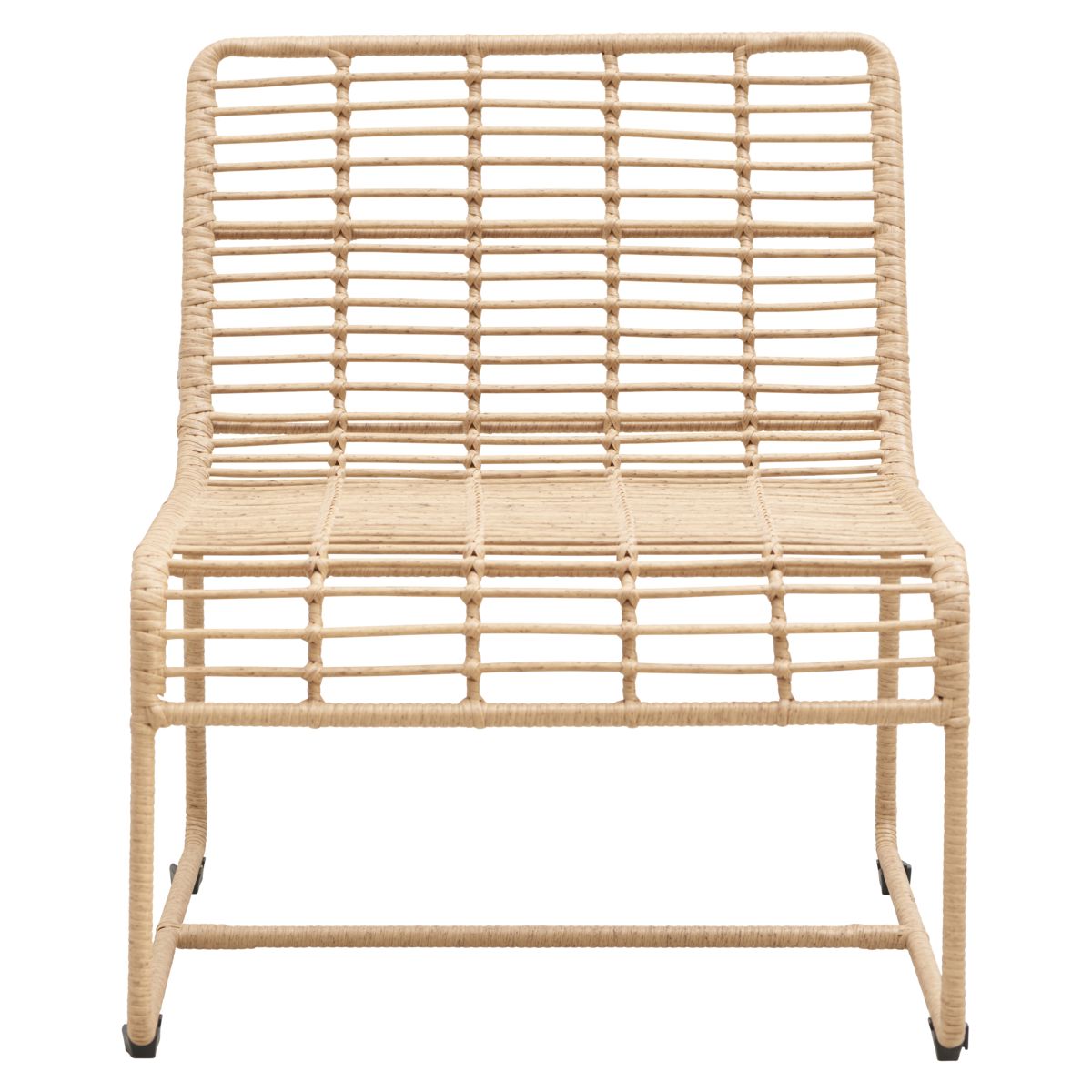 House Doctor Oluf Loungestol - Naturfarvet Rattan Og Jern