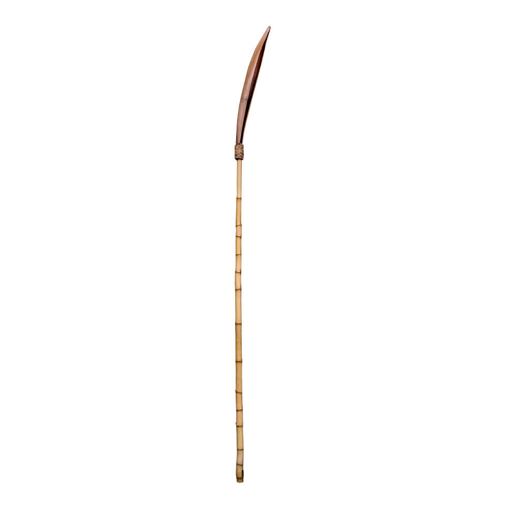 HOUSE NORDIC Banana Kloping - bambus stick m. palmeblade (H 190) Billede af HOUSE NORDIC Banana Kloping - bambus stick m. palmeblade (H 190)
