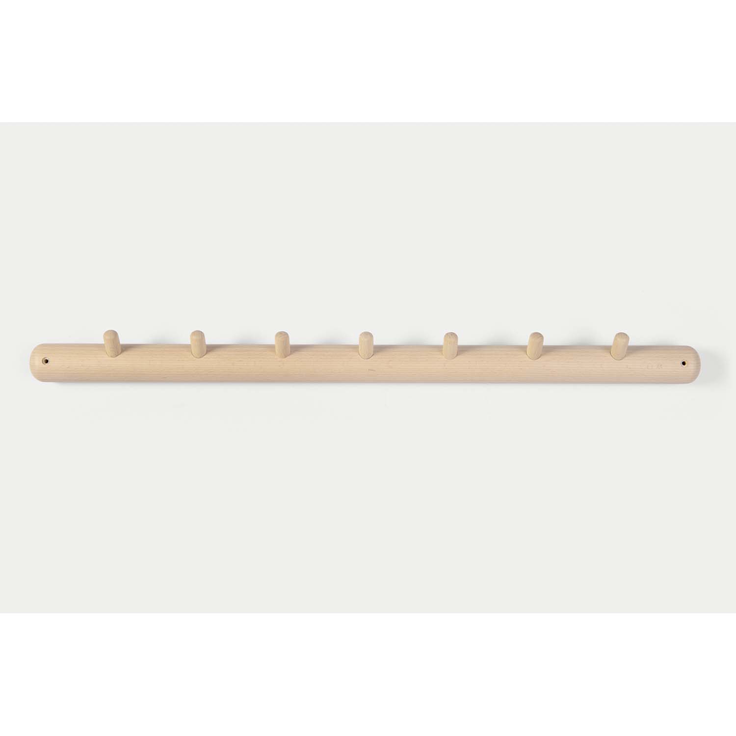 Stribbo Hula Knagerække - Træ - Vælg Mellem Forskellige Farver (70Cm) Natur Børneværelse