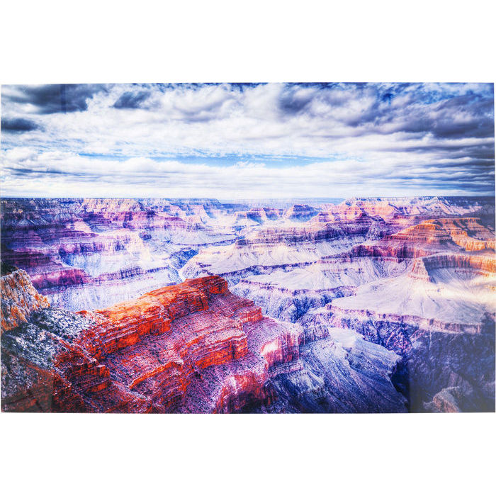 Kare Design Billede, Glass Grand Canyon 120 X 180 Cm