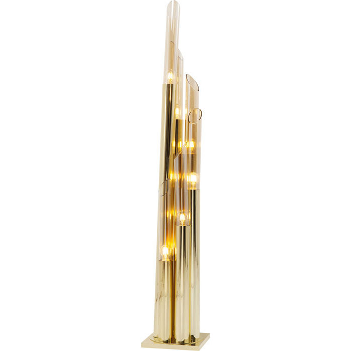Kare Design Kare Design Gulvlampe Pipe Guld Led 175 Cm Belysning