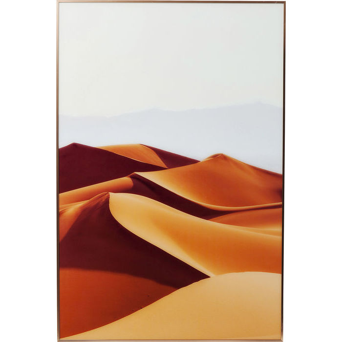 Kare Design Billede, Frame Alu Desert Dunes 80 X 120 Cm