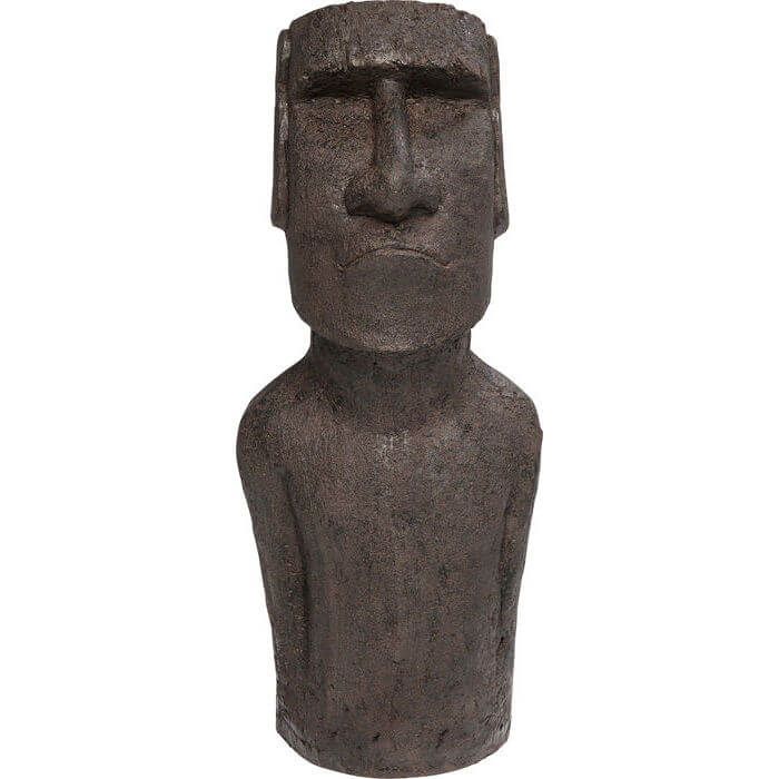 KARE DESIGN Easter Island skulptur - håndlavet stentøj, 80 cm Billede af KARE DESIGN Easter Island skulptur - håndlavet stentøj, 80 cm