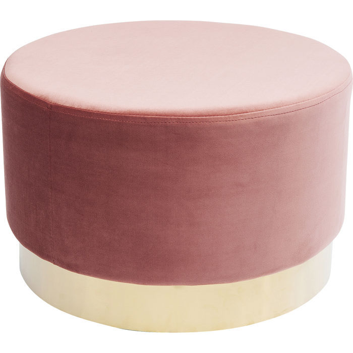 Kare Design Kare Design Taburet, Cherry Mauve Messing Ø55 Cm Spisestue