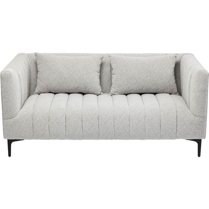 Kare Design Celebrate 2 Pers. Sofa - Grå Stof M. Sorte Ben Dagligstue