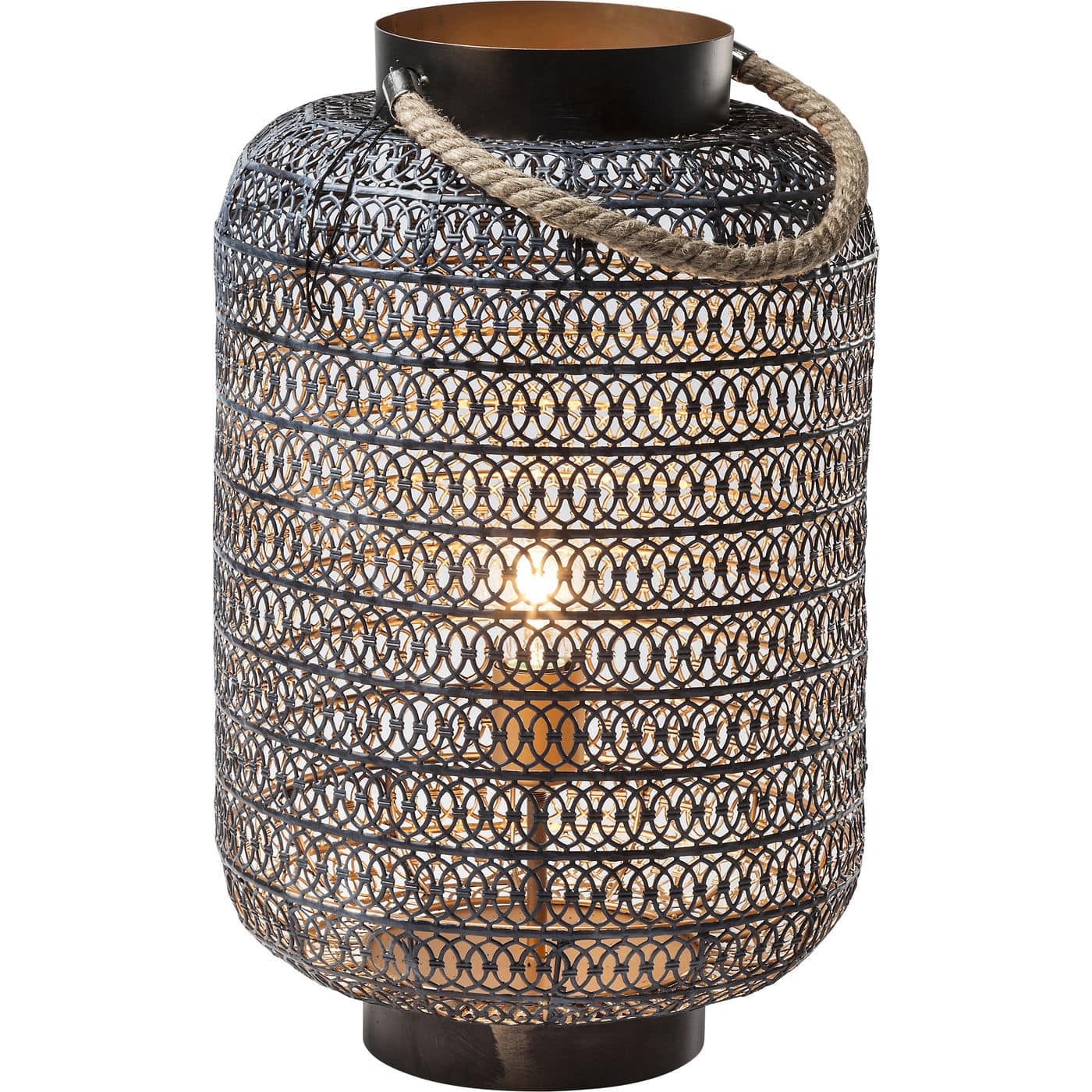 Kare Design Kare Design Sultans Palace Gulvlampe - Sort Stål/Jern, 47 Cm Belysning