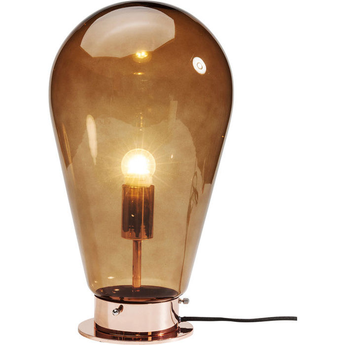 Kare Design Bordlampe, Bulb Kobber Belysning