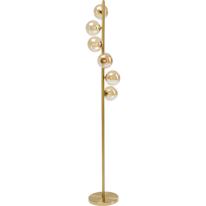 Kare Design Scal Balls Brass Gulvlampe - Messing Stål