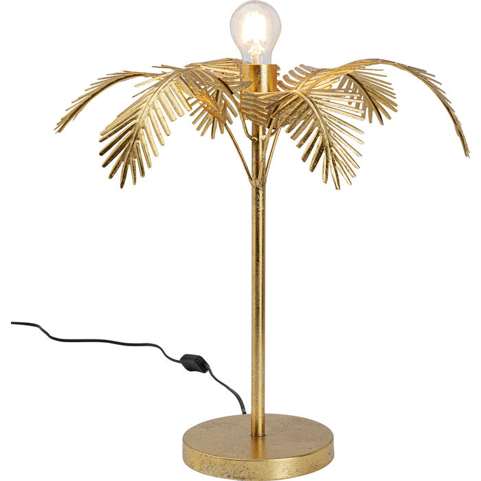 Kare Design Palmera Bordlampe - Stål Belysning