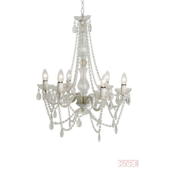 Kare Design Loftlampe, Starlight Clear 6-Branche