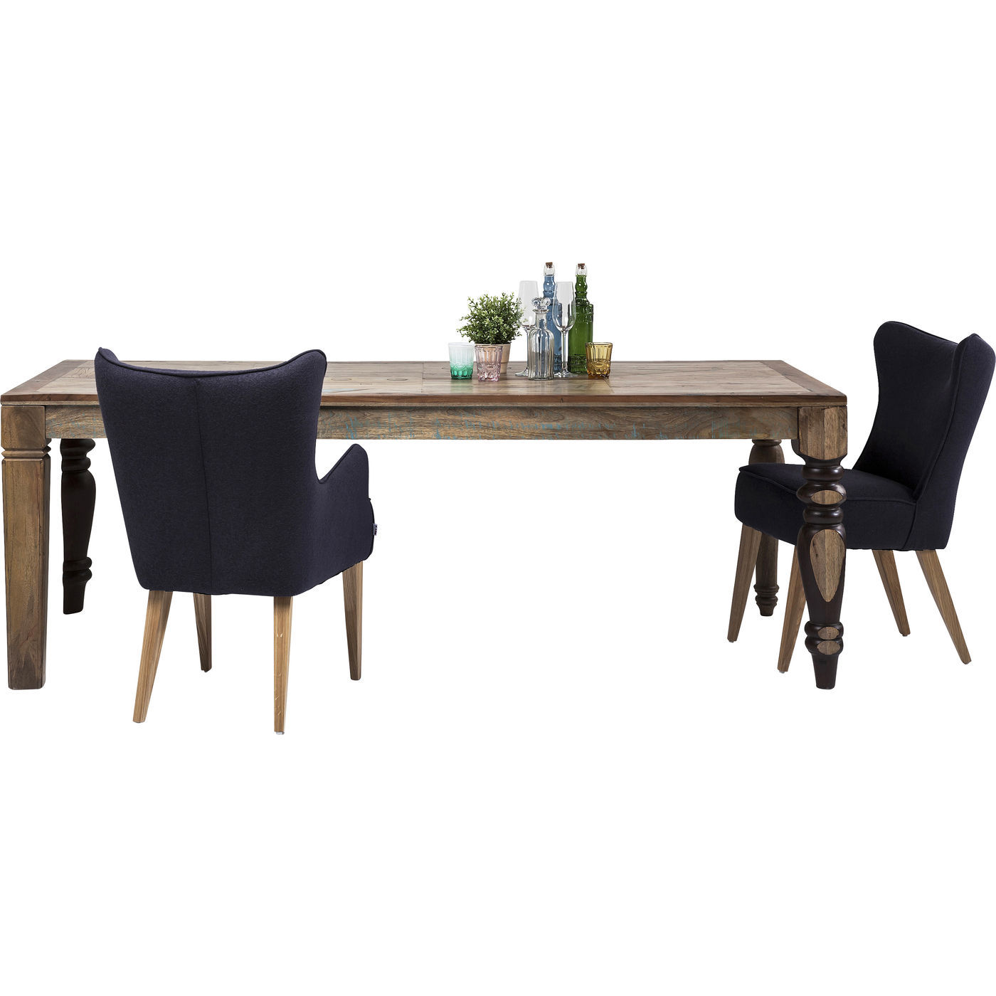 KARE DESIGN Duld Range spisebord - natur mangotræ/poppeltræ/eucalyptustræ (220x100) Billede af KARE DESIGN Duld Range spisebord - natur mangotræ/poppeltræ/eucalyptustræ (220x100)