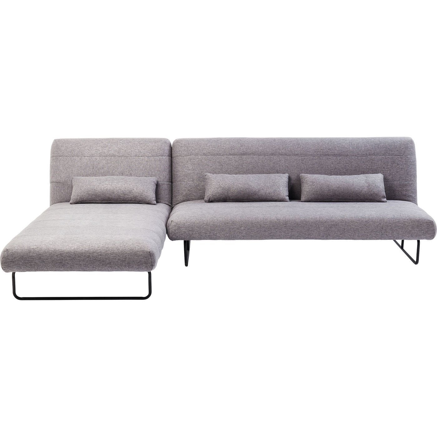 Kare Design Kare Design Dottore Sovesofa - Gråt Stof/Sort Stål Dagligstue