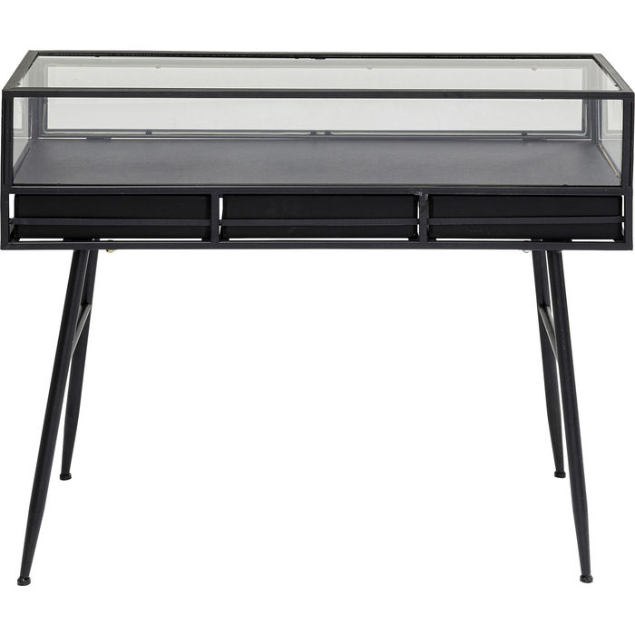 Kare Design Kare Design Rektangulær Display Black Konsolbord, M. 1 Låge Og 3 Skuffer - Sort (100X46) Entré