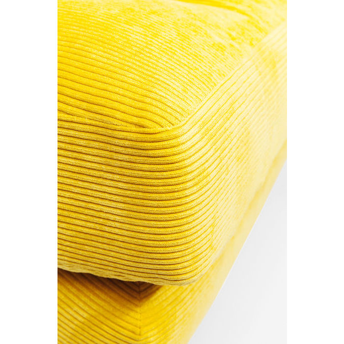 Kare design stol, swivel cinema gul lænestole bobo