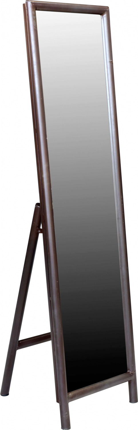 Trademark Living Trademark Living Gulvspejl - Spejlglas Og Jern (180X44) Boligtilbehør