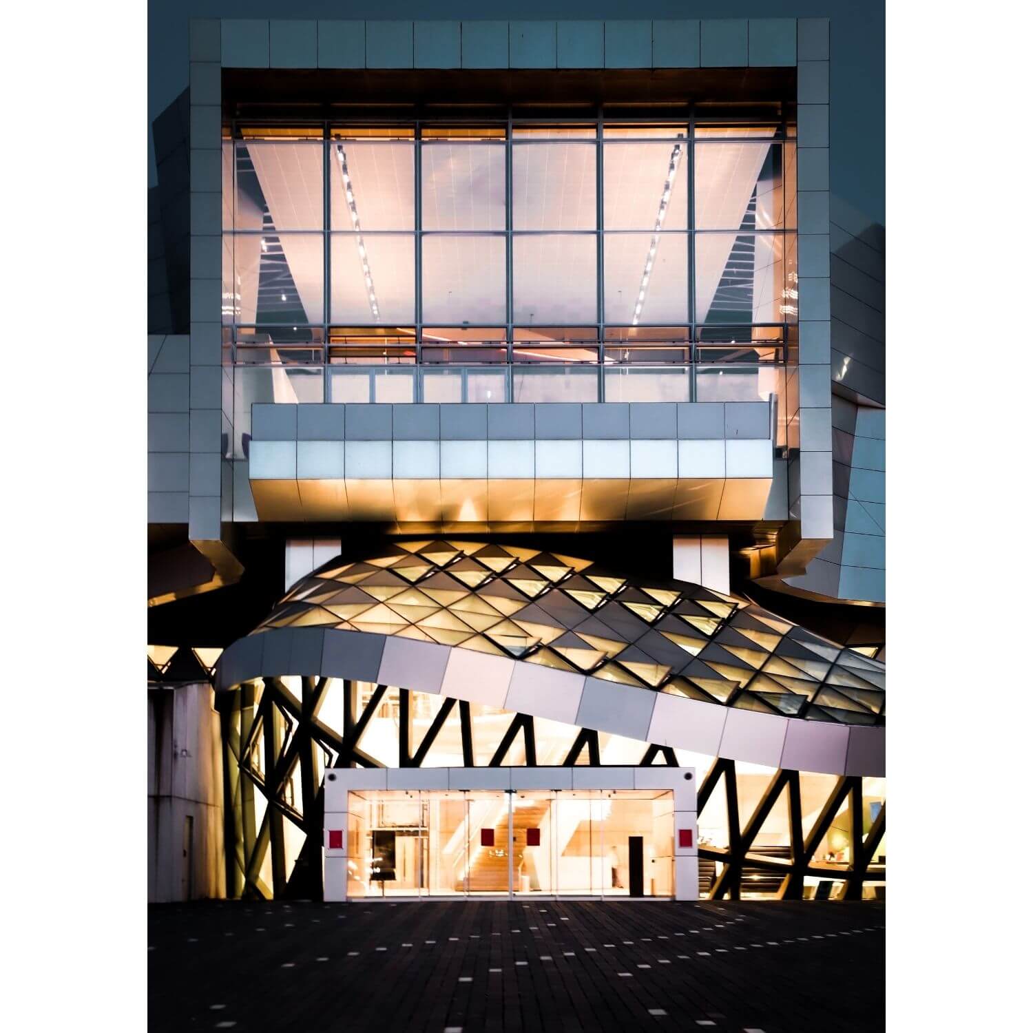 Bobo X Brandt A Aalborg Plakat Af Musikkens Hus (Flere Størrelser) 50X70