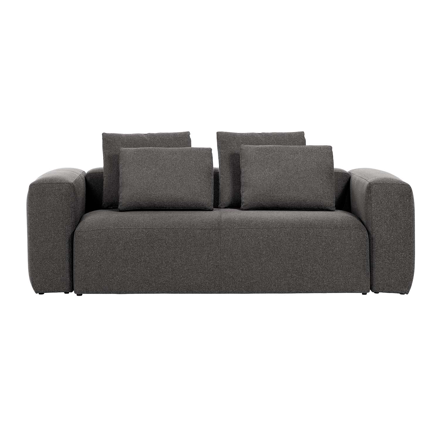 By Tika By Tika Halle Svævende Plankehylde - Røget Eg, M. Bomkant 80 Cm Boligtilbehør