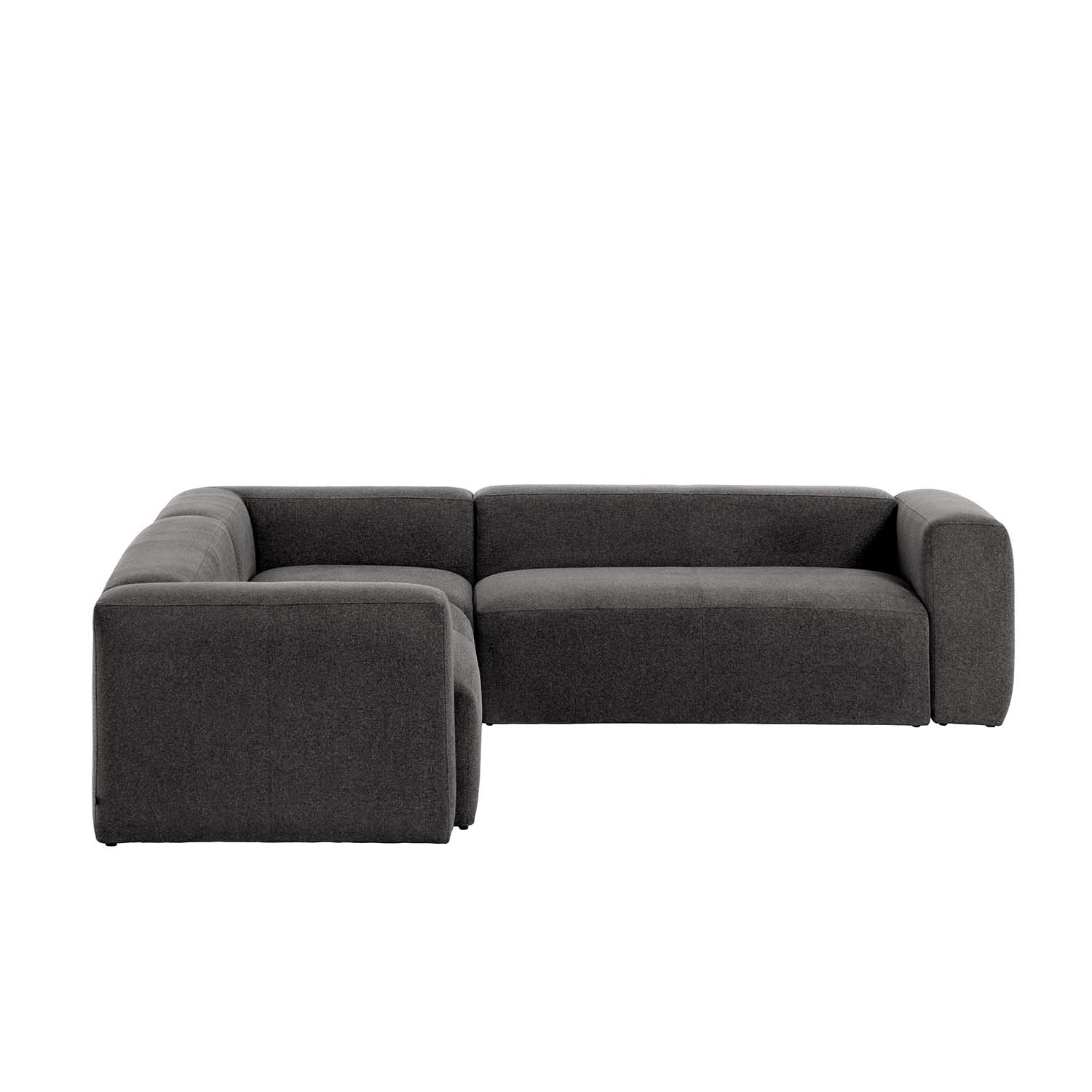 Laforma Blok Hjørnesofa - Grå Polyester Dagligstue