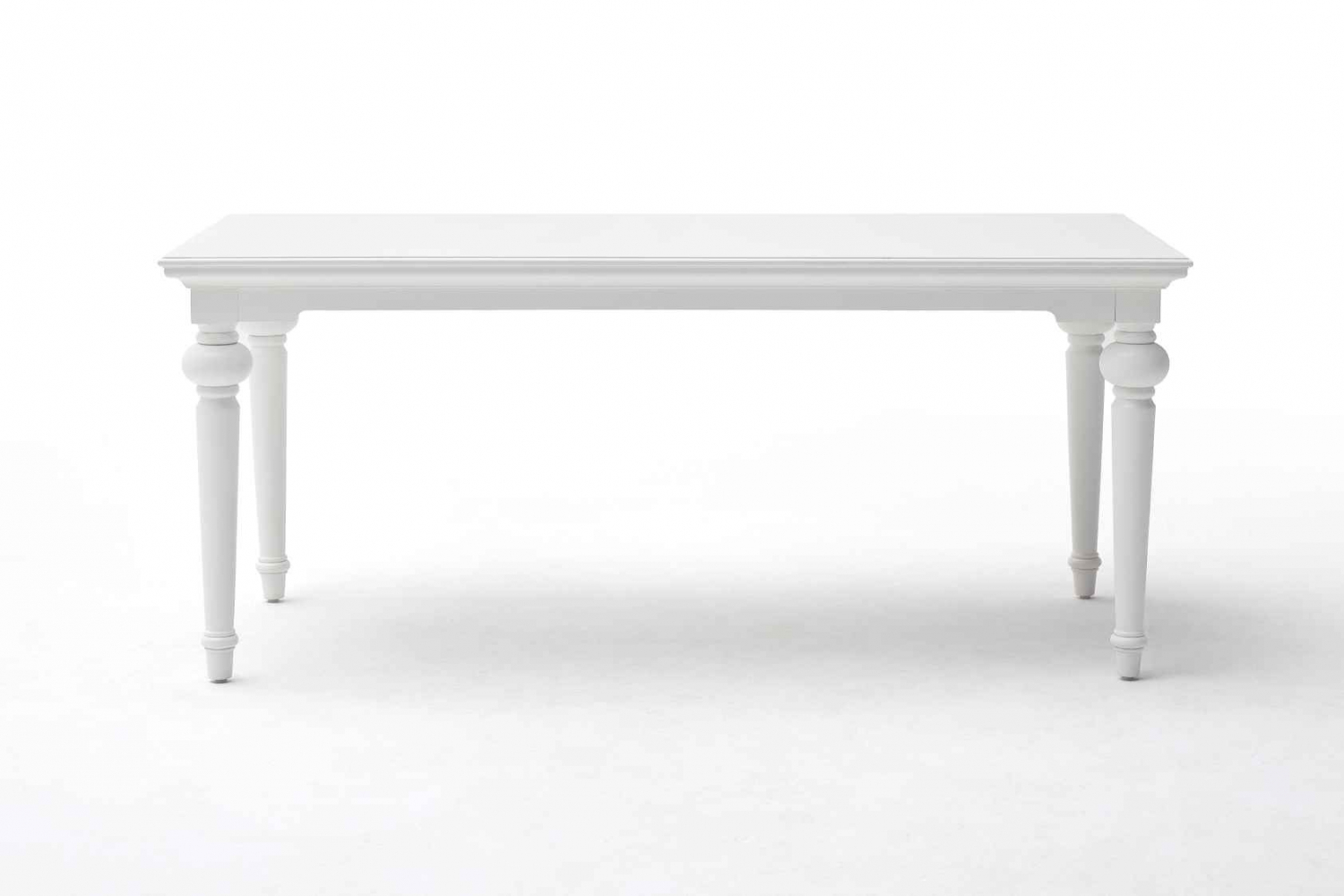Novasolo Provence Spisebord - Hvid Mahogni, 200X100