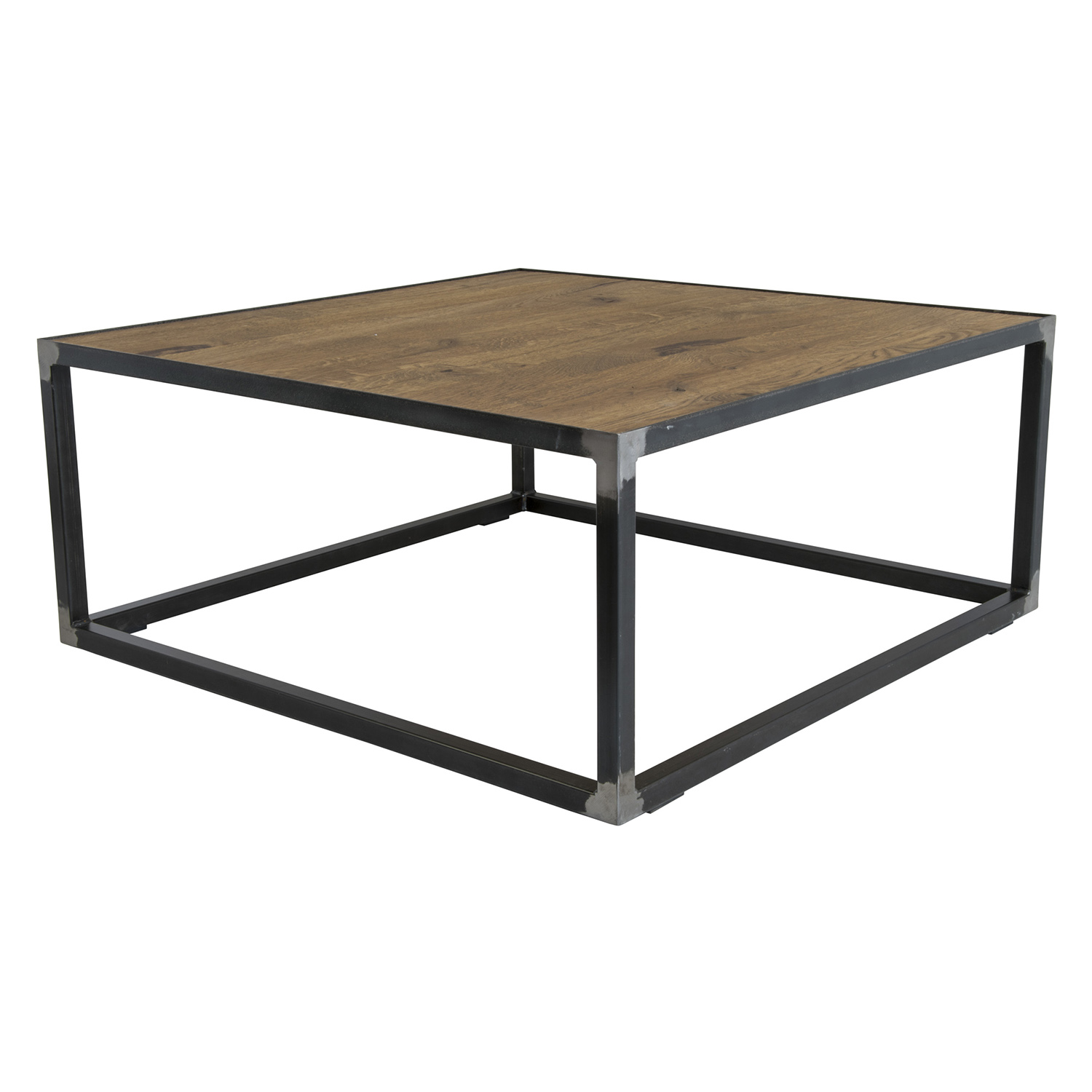 Spinder Design Spinder Design Kvadratisk John Blacksmith Sidebord - Stål (80X80) Dagligstue