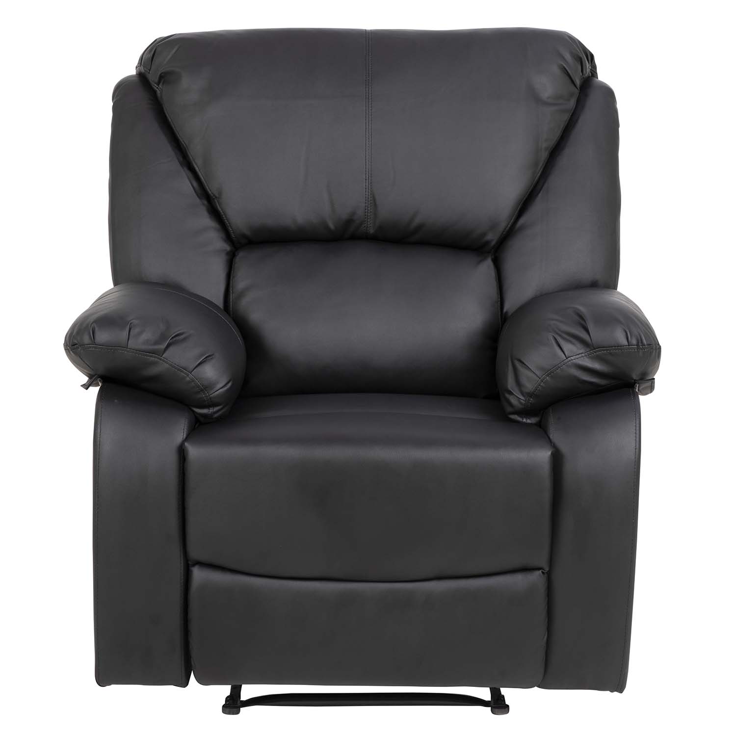 Act Nordic Act Nordic Helsinki Recliner Lænestol, M. Armlæn - Sort Pu Og Sort Metal Dagligstue