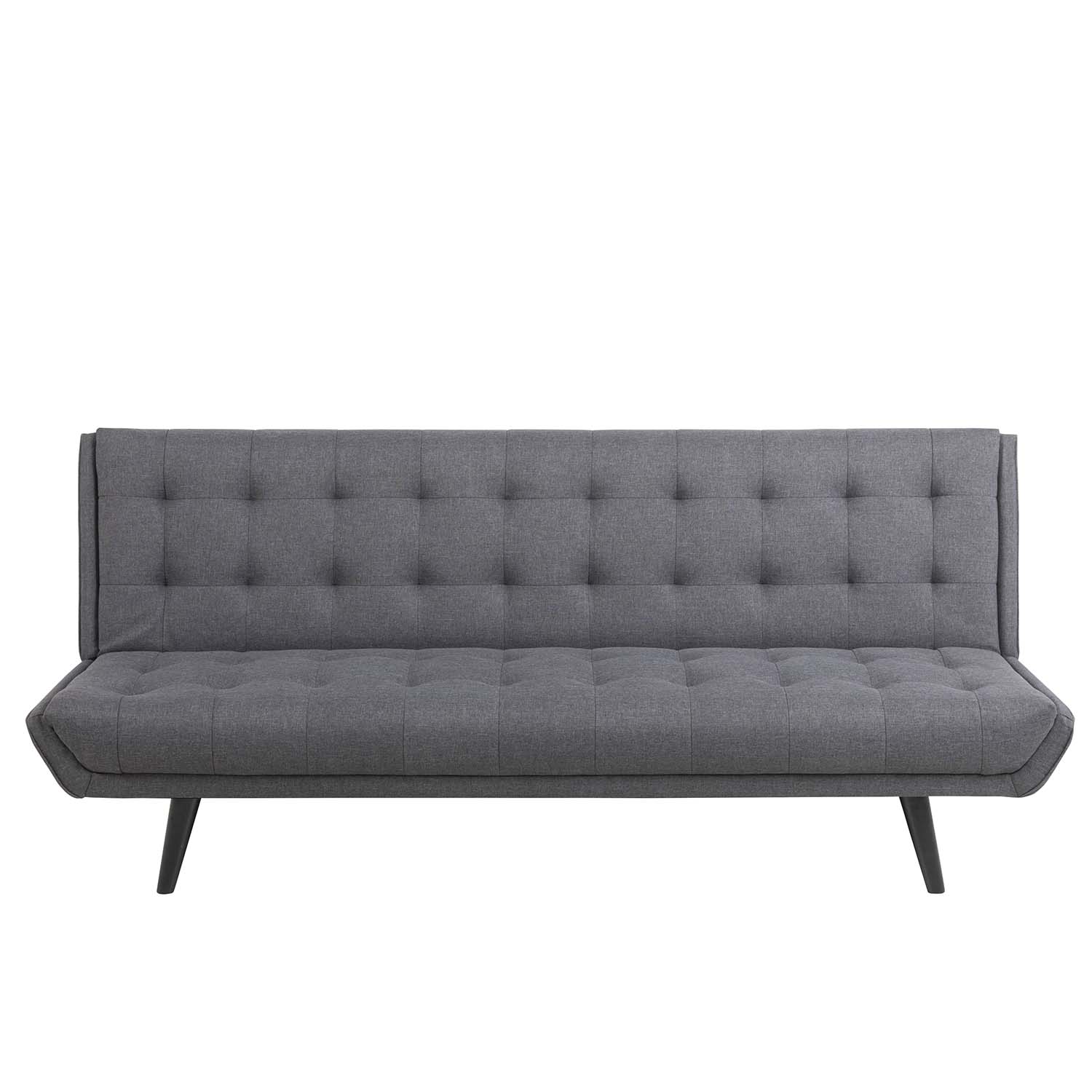 Act Nordic Act Nordic Istria Sovesofa - Grå Polyester Og Sort Gummitræ Dagligstue