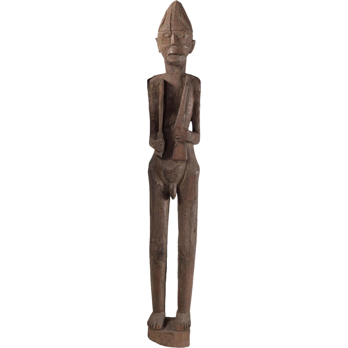 Trademark Living Trademark Living Høj Vagt Træfigur - Originalt Gammelt Træ M. Patina (H 190) Boligtilbehør
