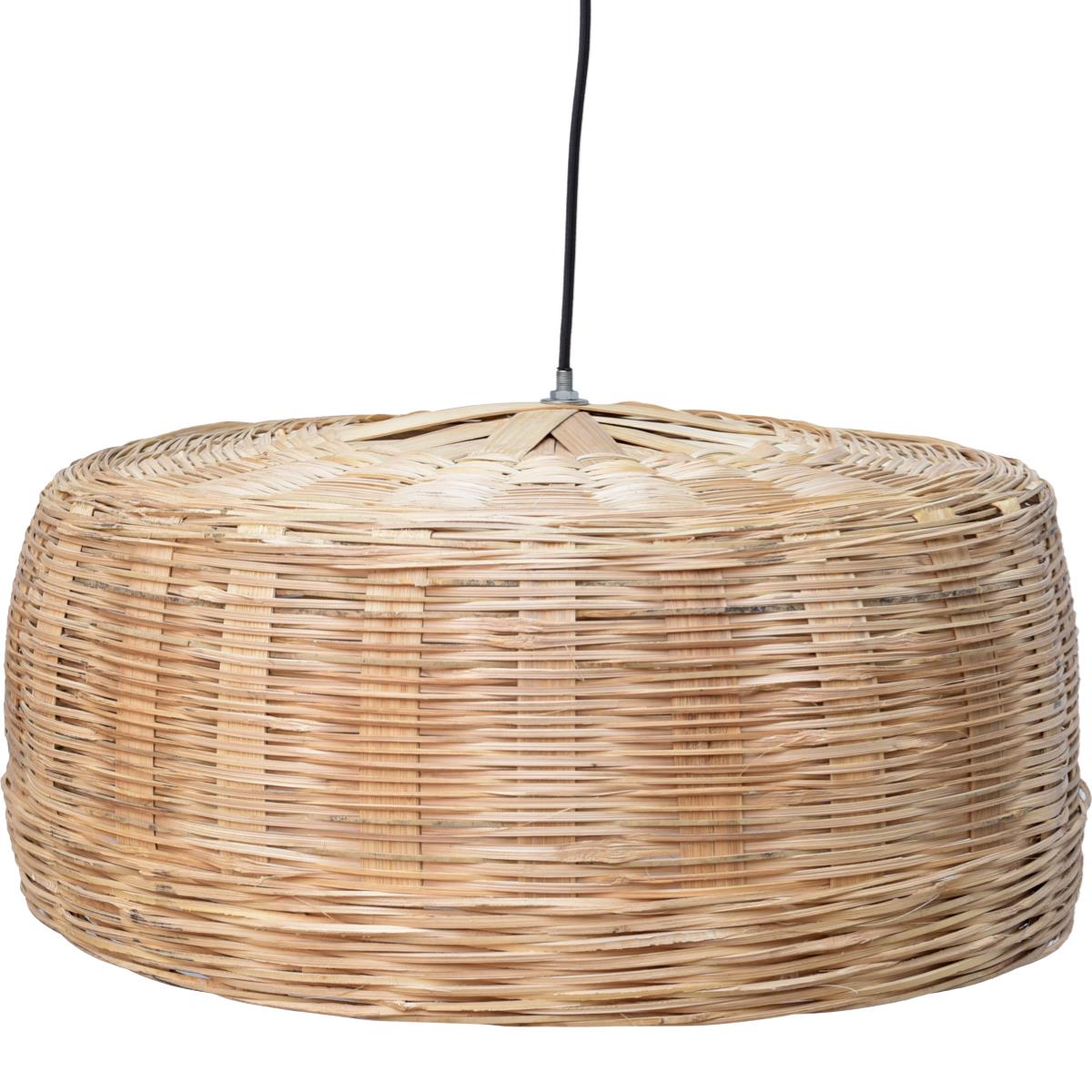 Trademark Living Trademark Living Rund Loftslampe - Naturfarvet Bambus (Ø 54) Belysning