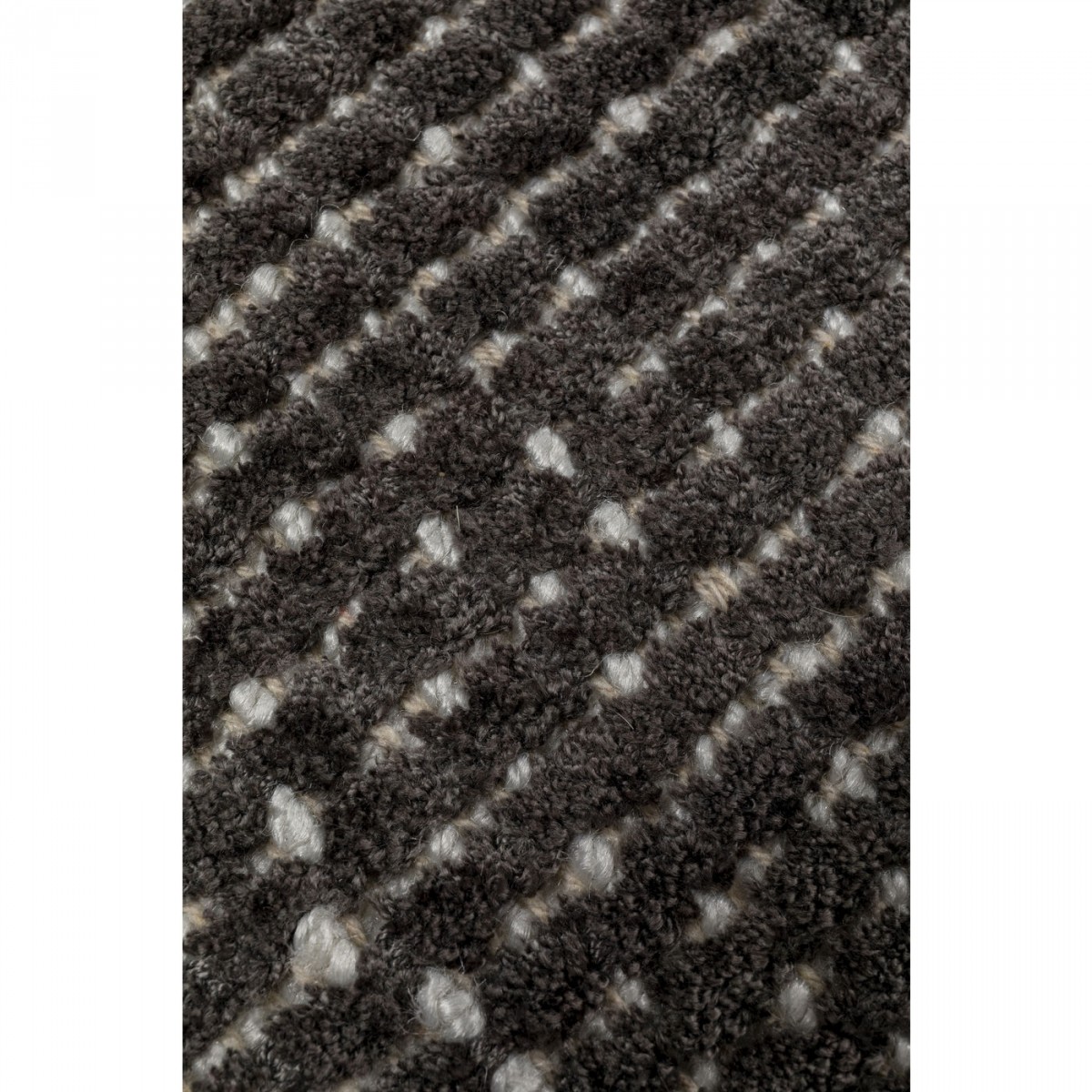 Kare Design Kare Design Rektangulær Runway Grau Gulvtæppe - Grå Bomuld, Polyester Og Viscose (170X240) Boligtilbehør
