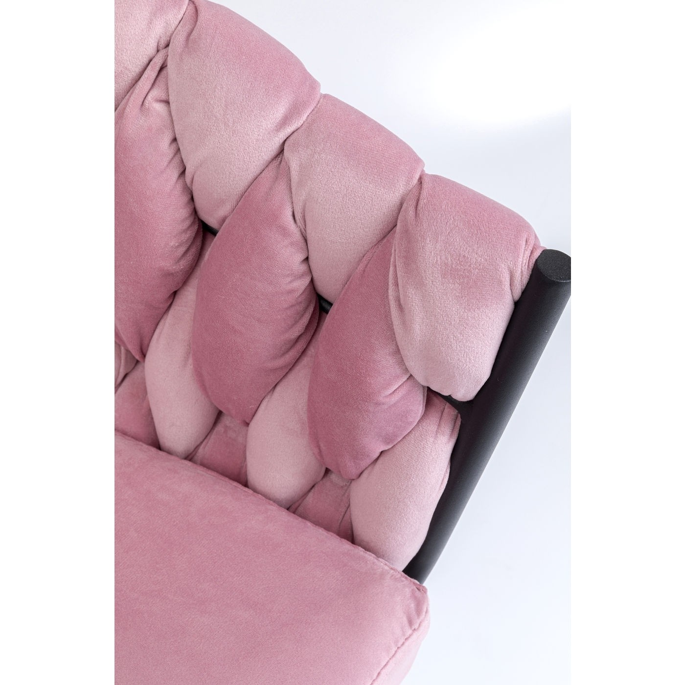 KARE DESIGN Knot spisebordsstol, m. armlæn mauve stof, m. guld ben KARE DESIGN Knot spisebordsstol, m. armlæn mauve stof, m. guld ben